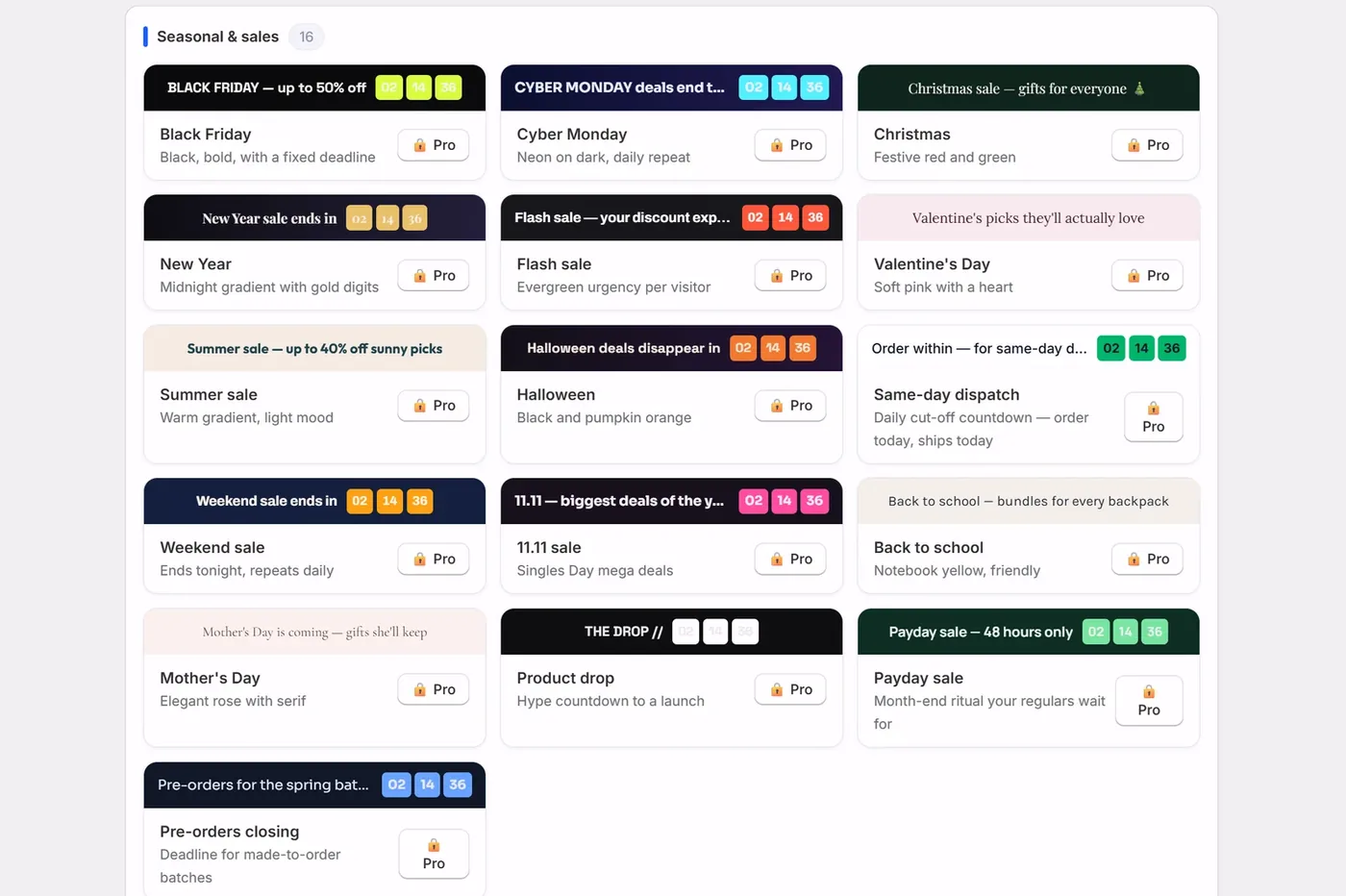 Barly – Templates